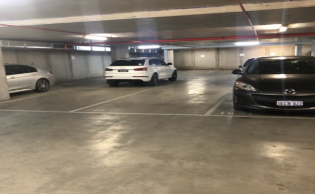 Indoor lot parking on La Trobe Street in Melbourne Central Business District Victoria Indoor lot parking on La Trobe Street in Melbourne Central Business District Victoria