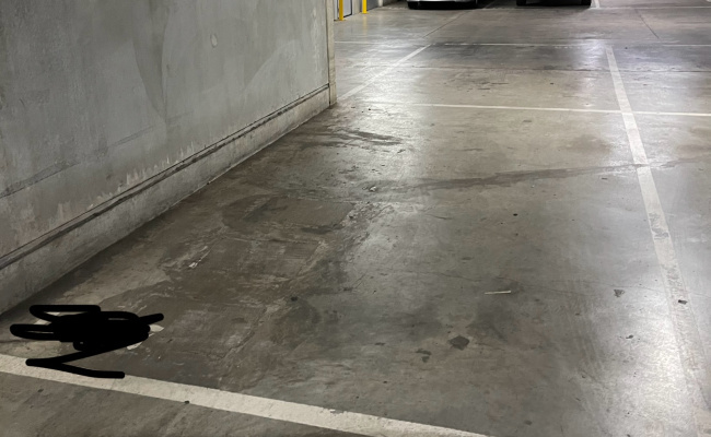 Indoor lot parking on La Trobe Street in Melbourne Central Business District Victoria Indoor lot parking on La Trobe Street in Melbourne Central Business District Victoria