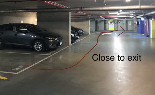 Melbourne CBD, car park for rent close to QV