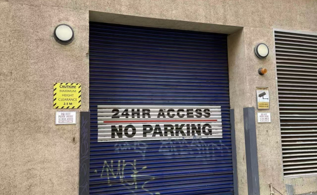Great parking space in CBD