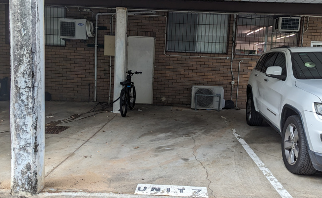 Parking near the Indooroopilly station(entrance through railway avenue)