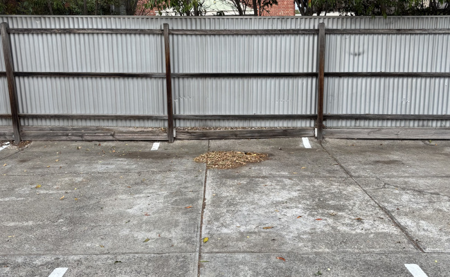 Outdoor lot parking on Lennox Street in Richmond Victoria Outdoor lot parking on Lennox Street in Richmond Victoria