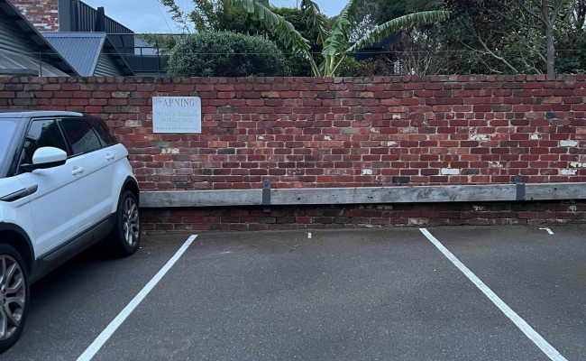 Outdoor lot parking on Lennox Street in Richmond Victoria Outdoor lot parking on Lennox Street in Richmond Victoria