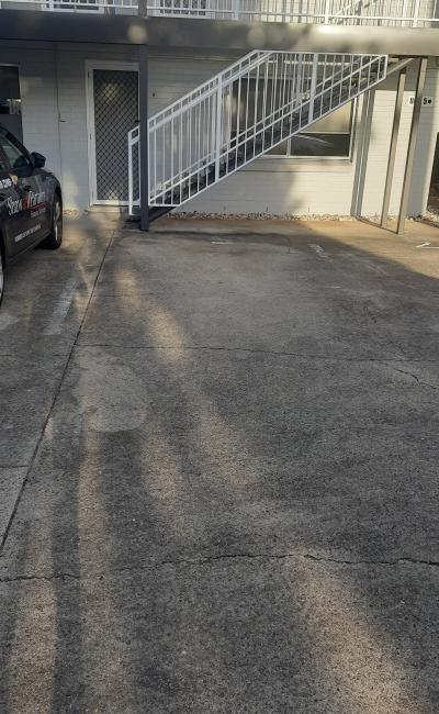 Outdoor lot parking on Leonard Avenue in Surfers Paradise Queensland Outdoor lot parking on Leonard Avenue in Surfers Paradise Queensland