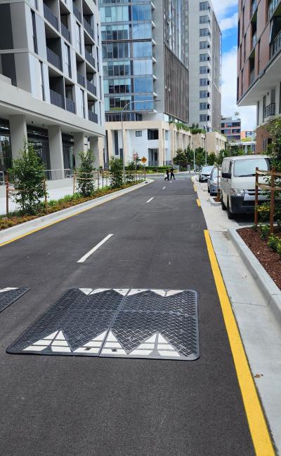 Secure parking in Green Square