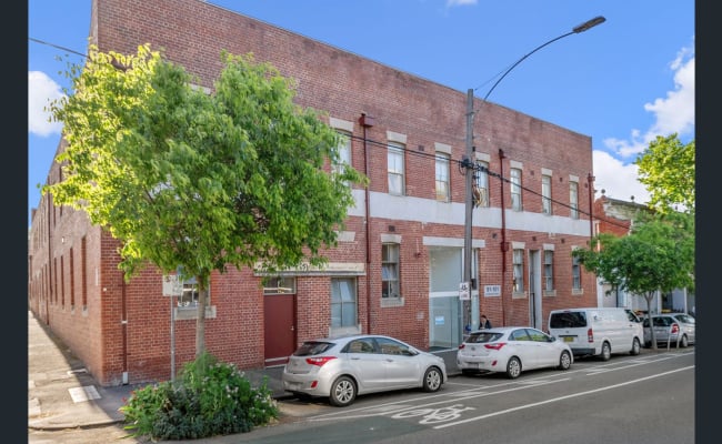 Indoor lot parking on Leveson Street in North Melbourne Victoria Indoor lot parking on Leveson Street in North Melbourne Victoria