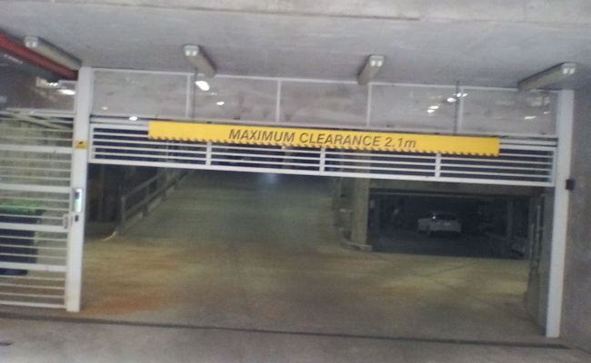 Secure, undercover, indoor car space close to the city in North Melbourne