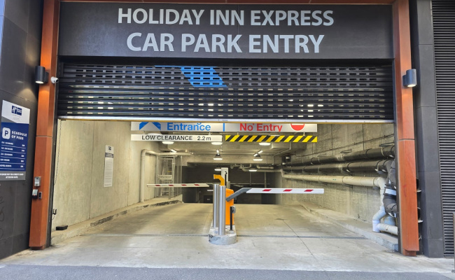 Little Collins Secured Unreserved Daily Parking via LPR access