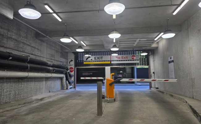 Little Collins Secured Unreserved Daily Parking via LPR access