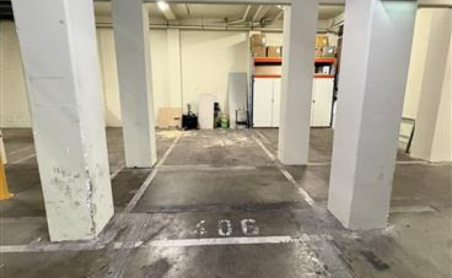 Indoor lot parking on Little Collins Street in Melbourne Central Business District Victoria Indoor lot parking on Little Collins Street in Melbourne Central Business District Victoria