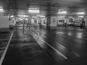 Indoor lot parking on Little Collins Street in Melbourne Victoria Indoor lot parking on Little Collins Street in Melbourne Victoria