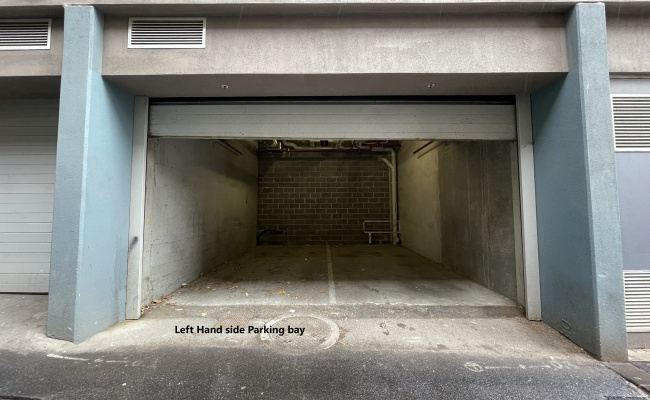 Indoor lot parking on Little Lonsdale Street in Melbourne Victoria Indoor lot parking on Little Lonsdale Street in Melbourne Victoria