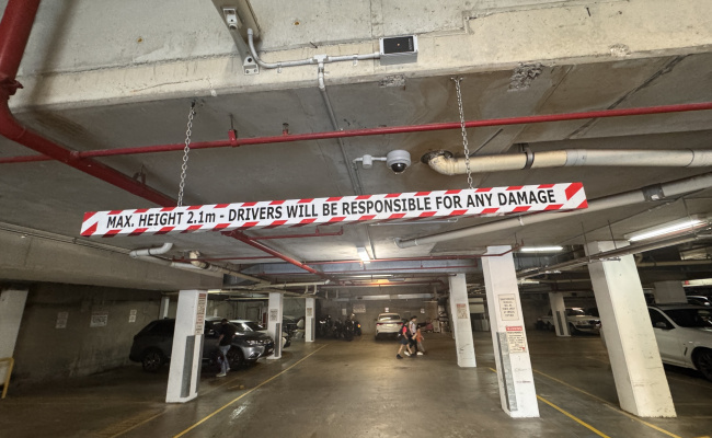 Undercover parking on Norman Street in Darlinghurst New South Wales