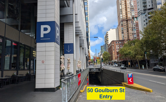 Indoor Car Park in World Square CBD