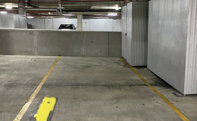 Secure underground parking in Canberra City