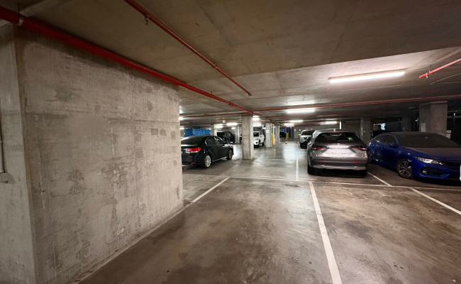 Indoor lot parking on Lonsdale Street in Melbourne Victoria