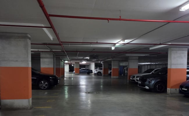 Indoor lot parking on Lord Sheffield Circuit in Penrith New South Wales Indoor lot parking on Lord Sheffield Circuit in Penrith New South Wales