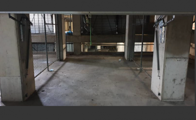 Double Lock up cage garage for parking or storage