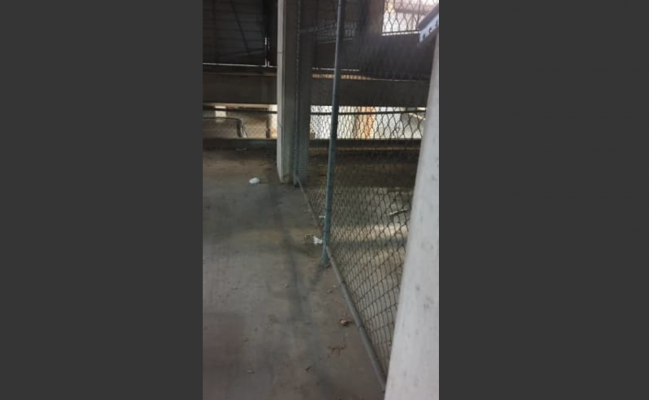 Lock up cage garage for parking or storage