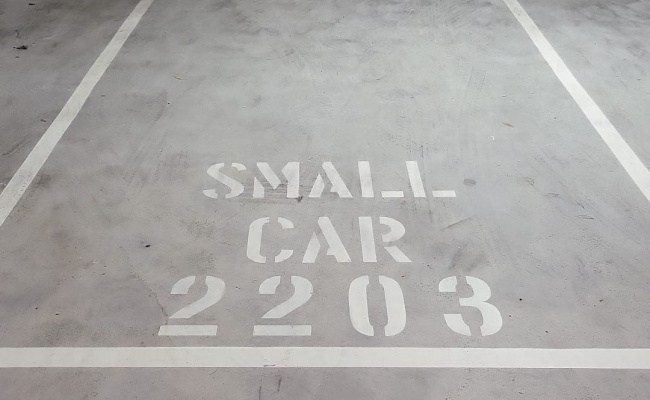 Indoor lot parking on Mahogany Avenue in Macquarie Park New South Wales Indoor lot parking on Mahogany Avenue in Macquarie Park New South Wales