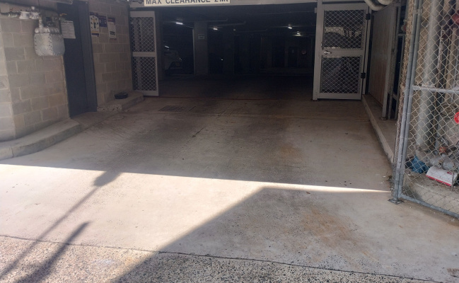 Indoor parking lot space near USYD and RPA hospital