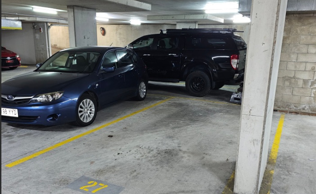 Indoor lot parking on Manning Street in South Brisbane Queensland