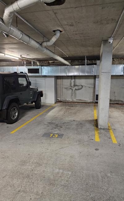 secure parking, great location