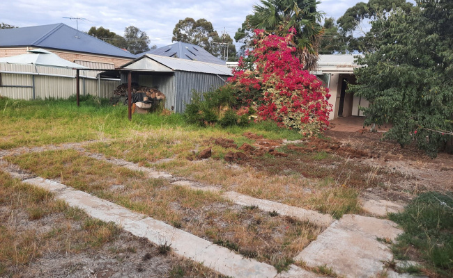 Indoor storage, large yard and shed available