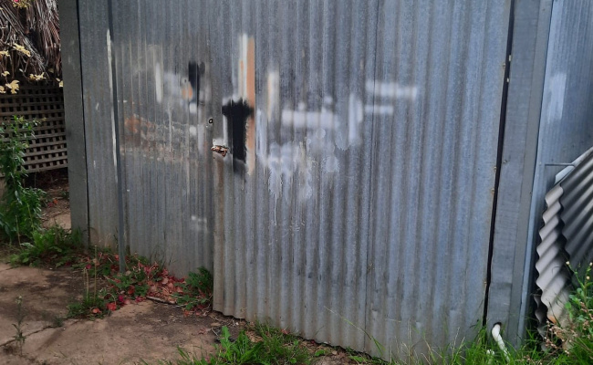Indoor storage, large yard and shed available