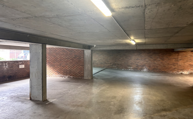Secure parking lot on Marion Lane in Fitzroy, 50m from the 86 & 96 trams, 24/7 access via remote.