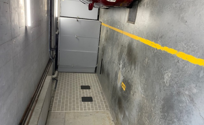 secure basement space in small building
