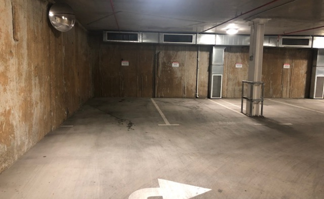 Undercover park opposite Westin Hotel