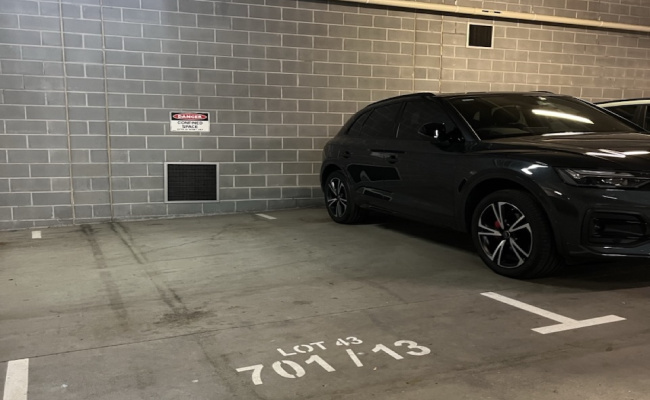 Indoor lot parking on Mary Street in Rhodes New South Wales