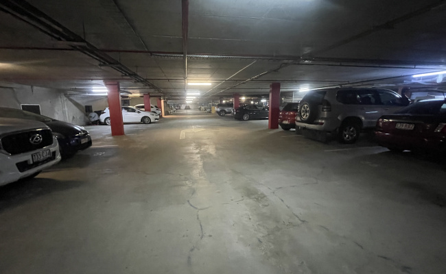 Undercover secure parking at Raby Bay Marina