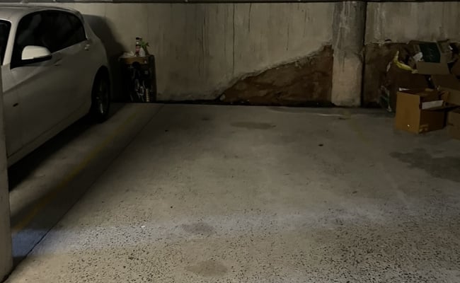 Handy secure parking indoors in Kirribilli, 5 minutes walk from Milsons Point Train Station