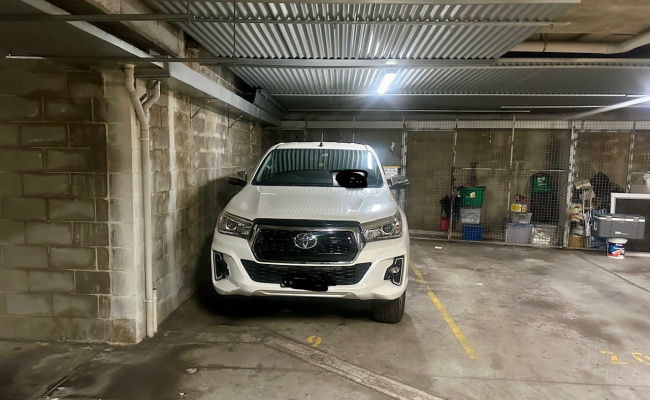 Indoor lot parking on McEvoy Street in Alexandria