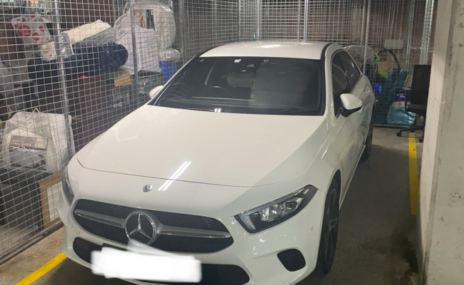Secure car space