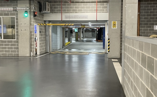 Great parking right next to North Sydney Metro