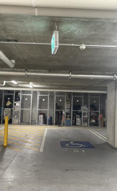 Indoor car park in Rosebery