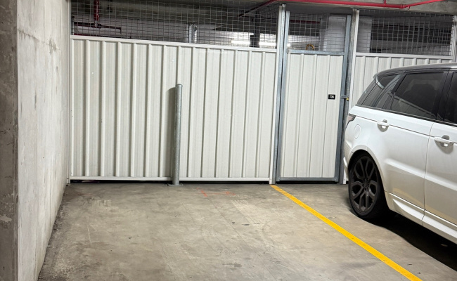 Indoor lot parking on Meredith Avenue in Rhodes New South Wales