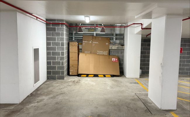 Indoor lot parking on Miller Street in North Sydney New South Wales Indoor lot parking on Miller Street in North Sydney New South Wales