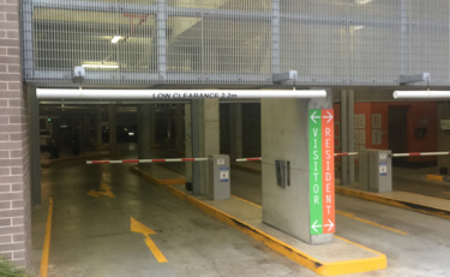 Secure Underground Parking B2 close to Melbourne and Hobart buildings.