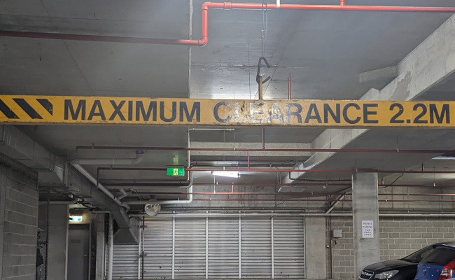 Parking space right near CBD