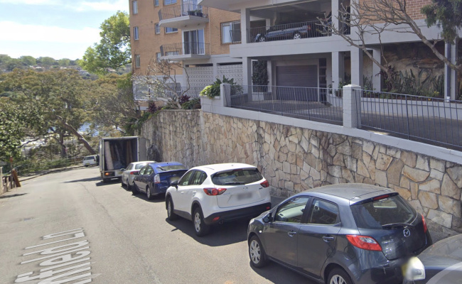 Lock up garage parking on Mosman Street in Mosman New South Wales Lock up garage parking on Mosman Street in Mosman New South Wales