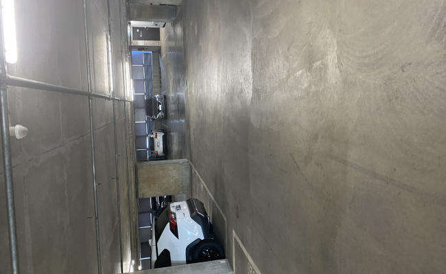 Secured indoor parking at Alexander Lombard Tower
