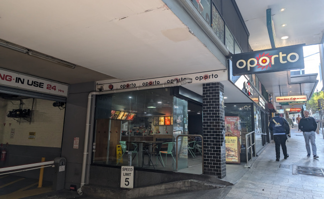 Secure parking space in North Sydney