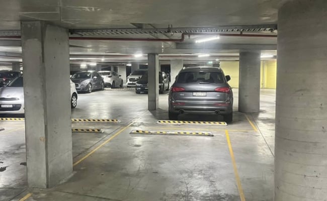 Indoor lot parking on Mountain Street in Ultimo New South Wales Indoor lot parking on Mountain Street in Ultimo New South Wales