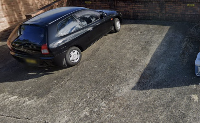Outdoor lot parking on Mullens Street in Rozelle New South Wales Outdoor lot parking on Mullens Street in Rozelle New South Wales