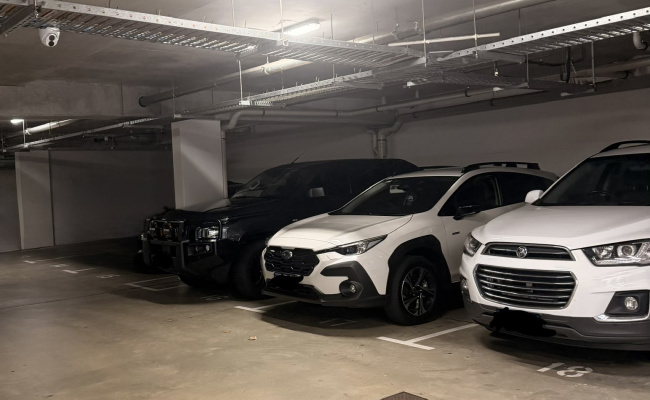 Indoor lot parking on Murray Street in Perth Western Australia