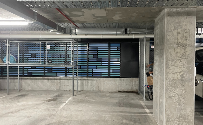 Indoor lot parking on Neilson Place in Footscray Victoria